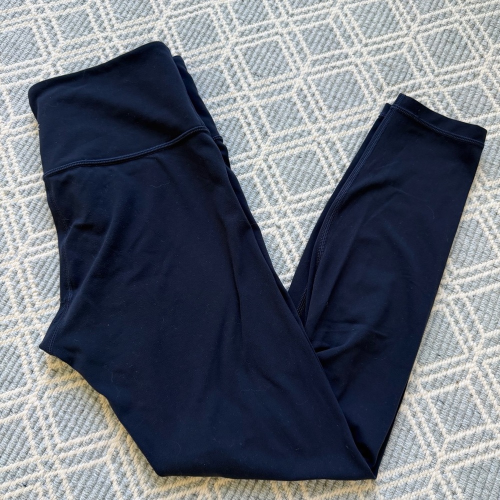 Athleta Elation High Rise 7/8 Leggings in Navy